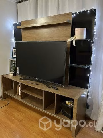 Smart tv 55 p, mueble de tv .