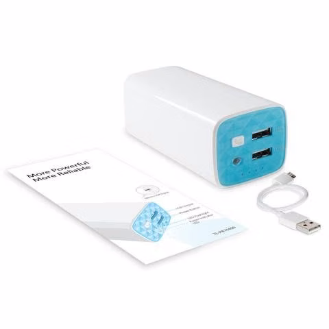 Bateria externa powerbank 2 usb, - Imagen 3