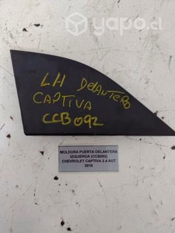 Moldura Puerta Delantera Izquierda (CCB092) Chevro