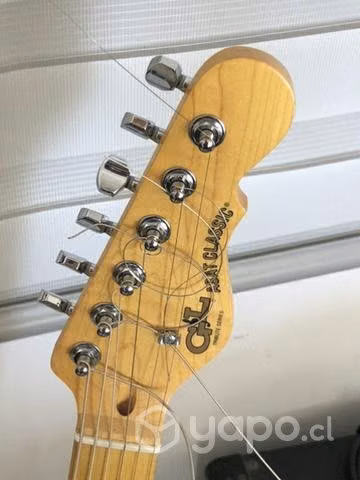 Guitarra Eléctrica Negra Telecaster