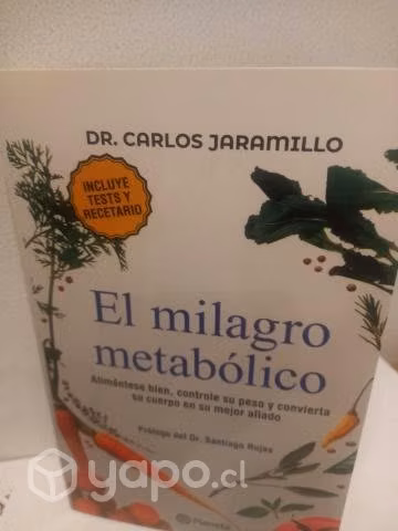 Libro El milagro metabolico