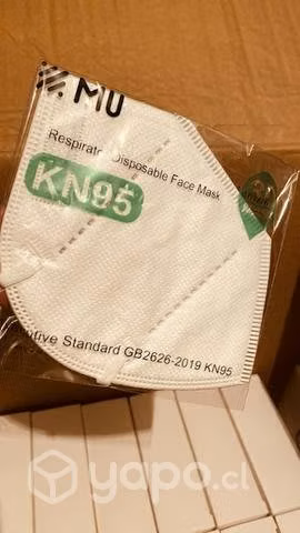Mascarilla KN 95 M.U.Saldo 60 cajas de 10 unidades