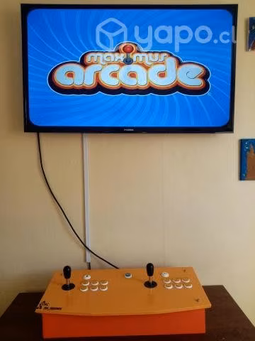 Tablero Consola Arcade doble joystick 1500 juegos