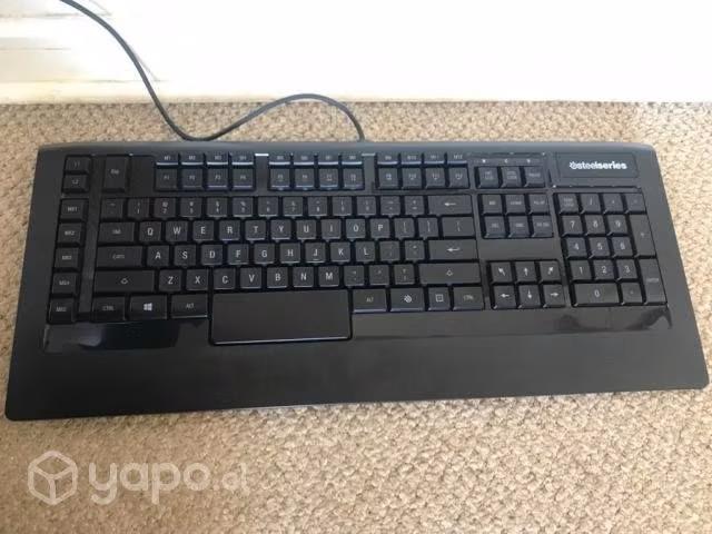 Teclado gamer Steel series apex raw pro
