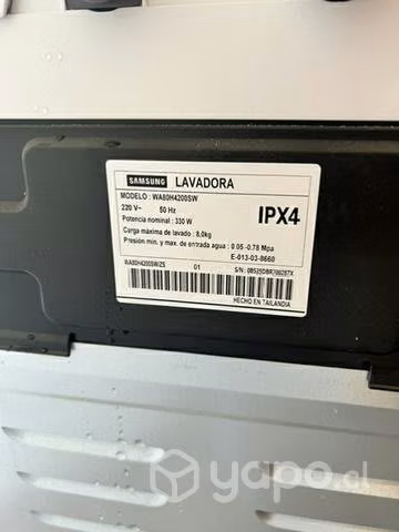 Lavadora Samsung