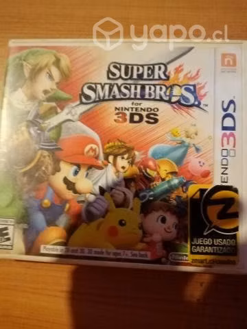Nintendo 3ds xl + juego + cargador y estuche