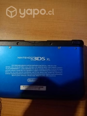 Nintendo 3ds xl + juego + cargador y estuche