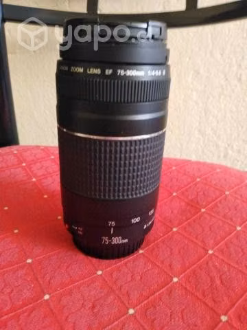 Lente canon 75-300mm