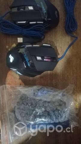 Mouse gamer LED 7 botones