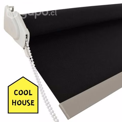 ⭐ Cortinas Roller Lisas Negros de 2mts ; - Imagen 2