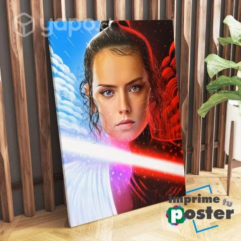 CUADROS DE STARWARS 40 x 55 cm llegar y colgar