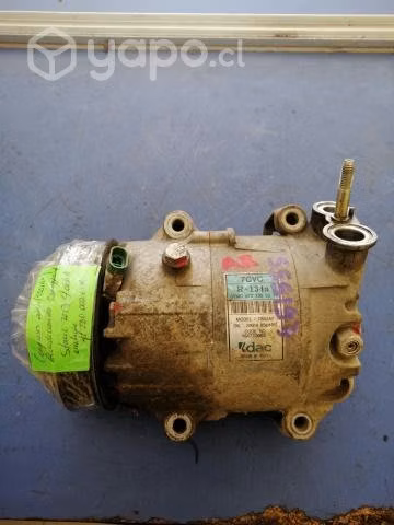 Compresor aire acondic (SSS197) c/detalle Stavic