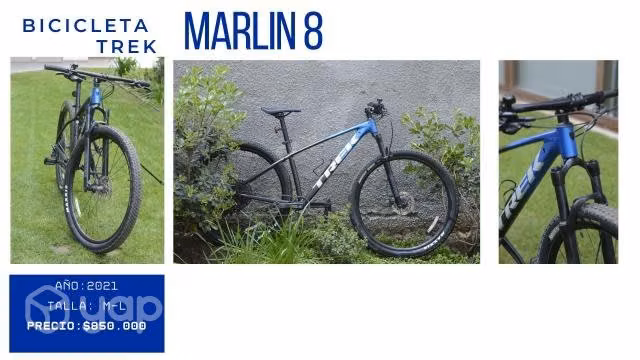 Bicicleta trek marlin 8