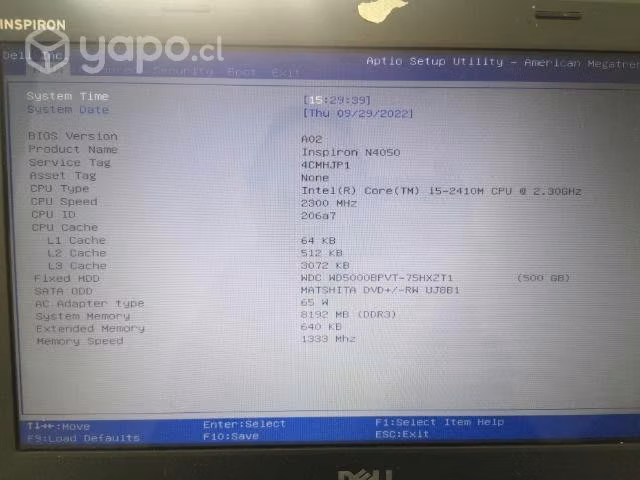 Notebook dell inspirón n4050 - Imagen 6