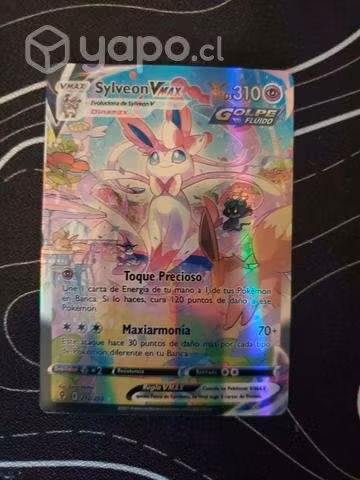 Carta pokemon Sylveon Vmax