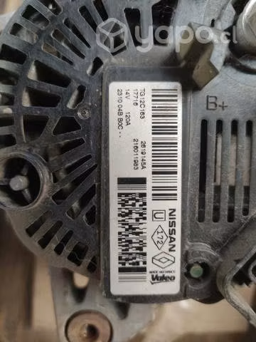 Alternador Nissan Qashqai 2017 - Imagen 2