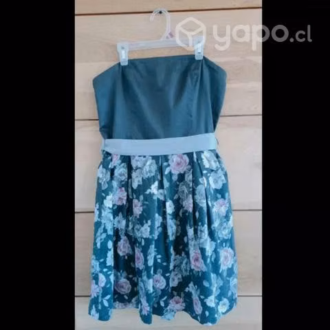 Vestido strapless "Promod"