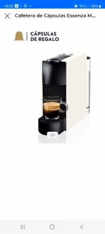 Cafetera Nespresso