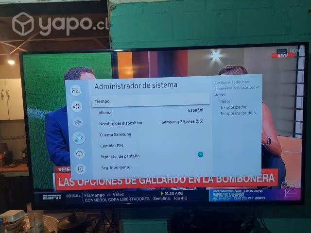 Smartv Samsung de 55 pulgadas 4k