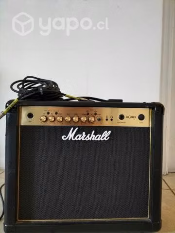 Amplificador Marshall Mg30DFX + Cable Ernie Ball