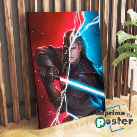 CUADROS DE DARTH VADER STARWARS 40 x 55cm