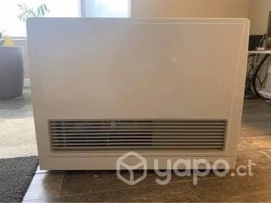 Estufa a gas natural marca Rinnai; modelo RHFE 559