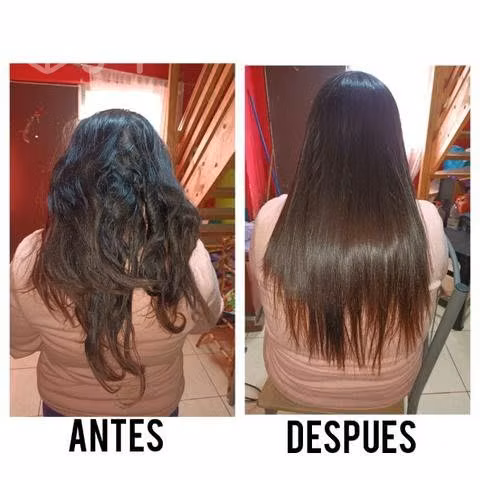 Alisado plastificado