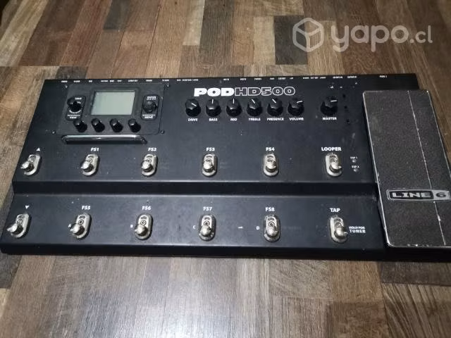 Pedalera multiefecto pod hd500