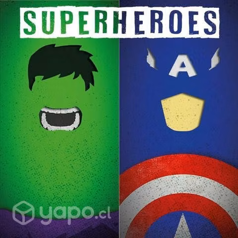 Cuadros superhéroes - Imagen 2