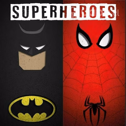 Cuadros superhéroes - Imagen 3