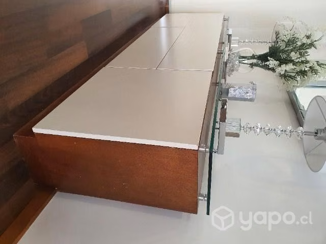 Rack televisor + cómoda (madera) - Imagen 2