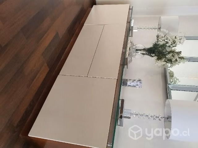 Rack televisor + cómoda (madera)