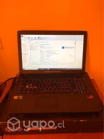 Notebook Asus rog gl553v - Imagen 6
