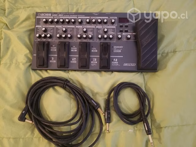 Multiefecto guitarra boss me-80