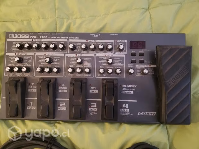 Multiefecto guitarra boss me-80 - Imagen 2