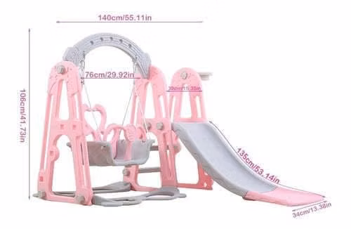 Resbalin Columpio Aro 3 En 1 - Tobogan Infantil