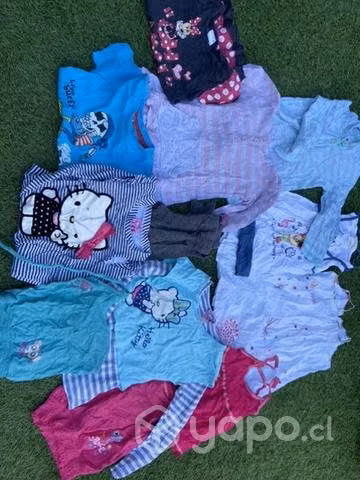 Lote ropa niña talla 6-8 $6.000