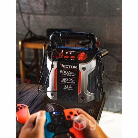 Partidor 12V y Compresor Vector 800 Amp