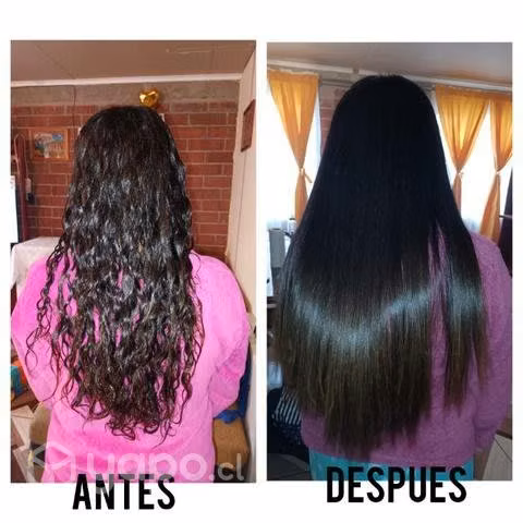 Alisado plastificado