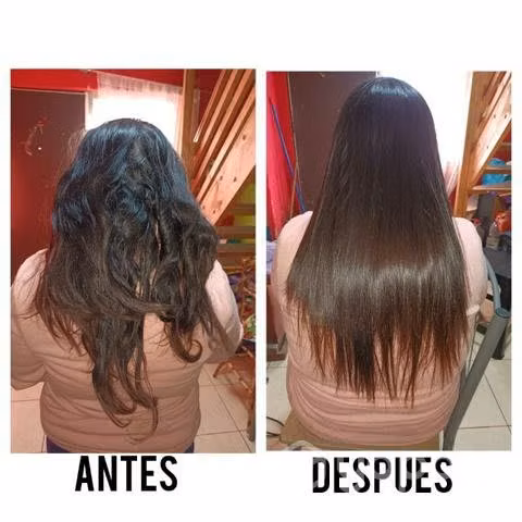 Alisado plastificado