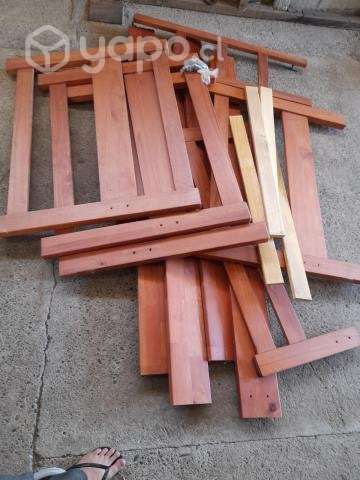 Litera de madera 1 plaza - Imagen 2