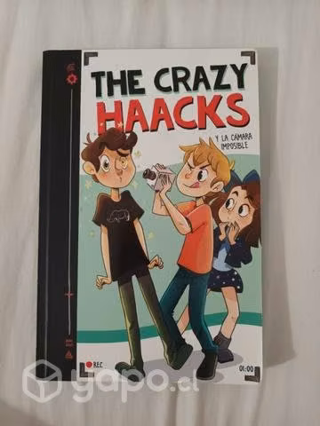 Libro THE CRAZY HAACKS y la camara imposible