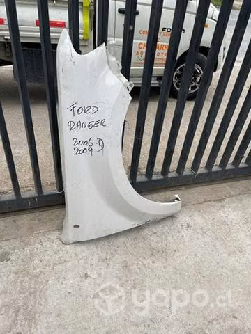 Tapa barro derecho ford ford ranger