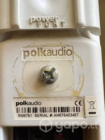 Speakers polkaudio Surround con pedestal