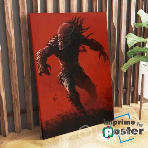 CUADROS DE DEPREDADOR 40x55cm llegar y colgar