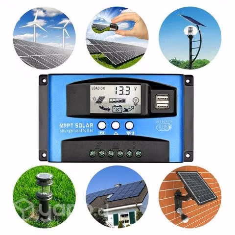 Regulador Controlador Carga Solar Mppt 60a Mod2