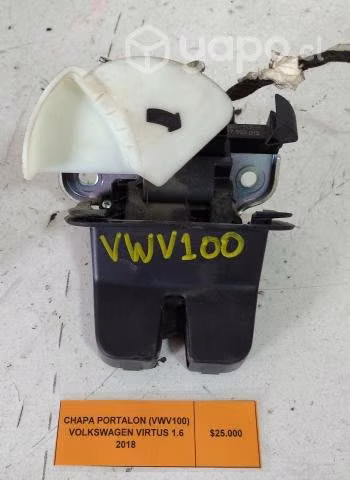 Chapa Portalon (VWV100) Volkswagen Virtus 1.6 2018