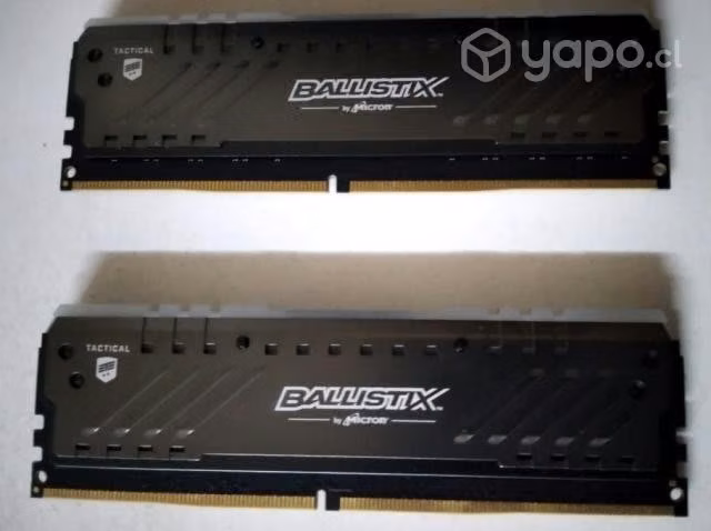 Ram Crucial Balistic 2666 mhz RGB 8GB - Imagen 2