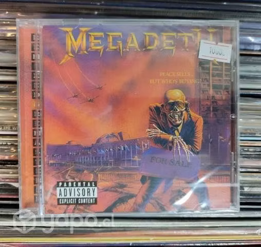 Megadeth "Peace Sells." cd