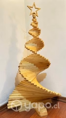 Arbol de navidad en madera funcional - Imagen 2